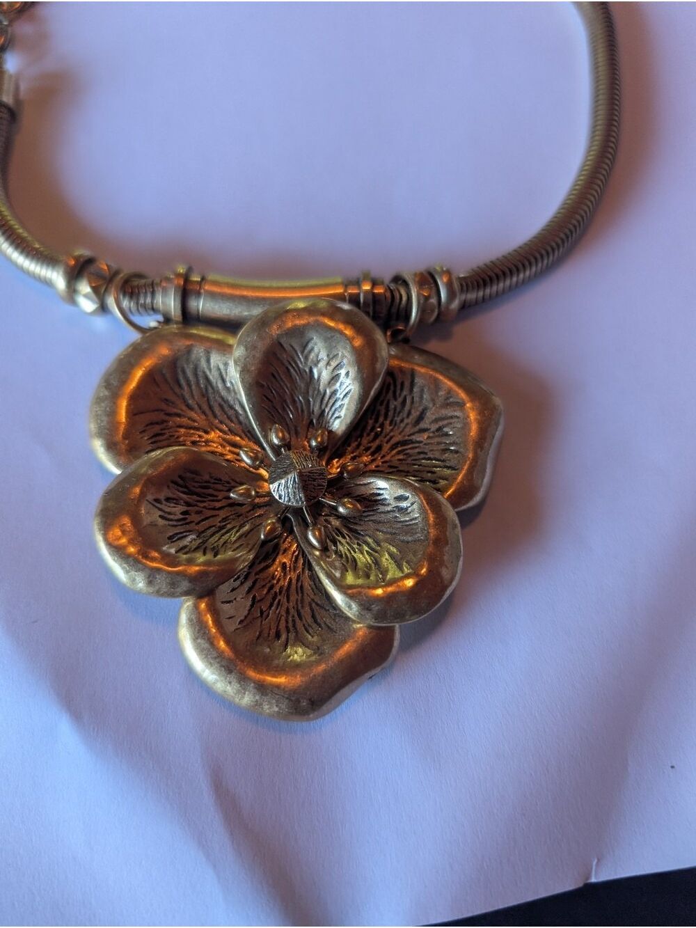 Stella & Dot Bloom Statement Necklace - Picture 2 of 7